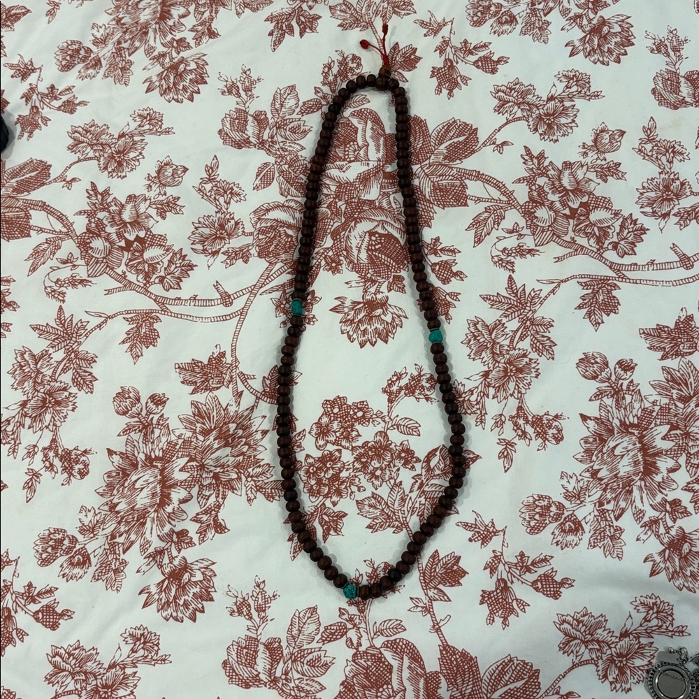 Wood Bead Necklace